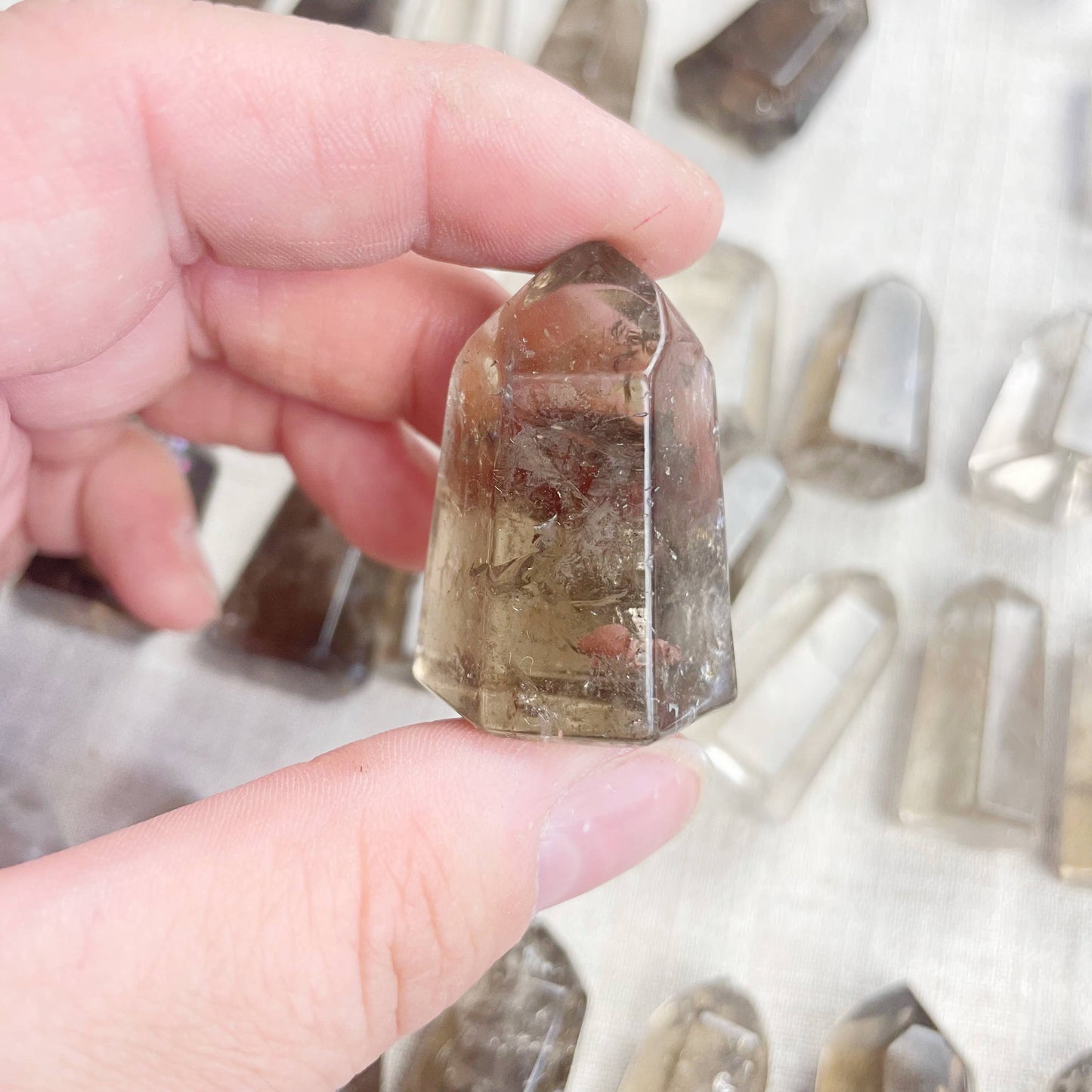 Mini Smoky Crystal Quartz Towers