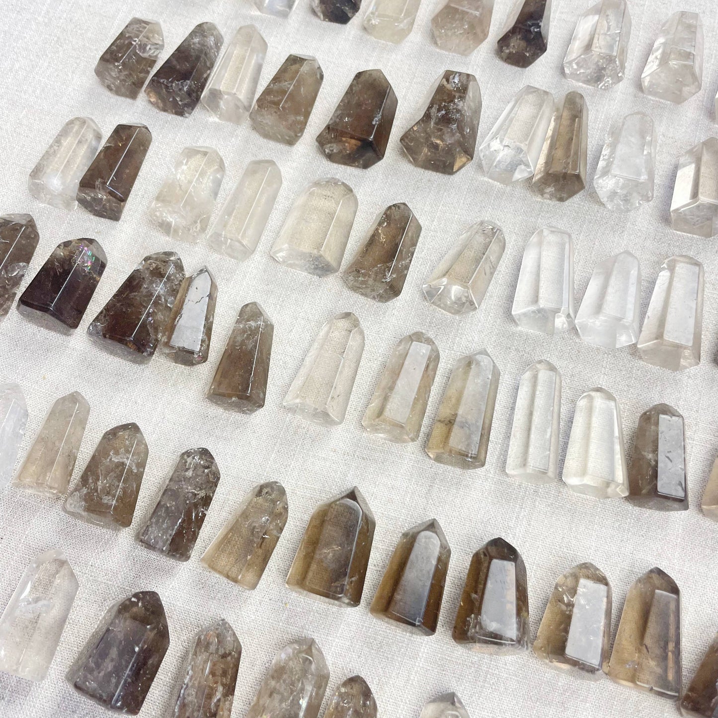 Mini Smoky Crystal Quartz Towers