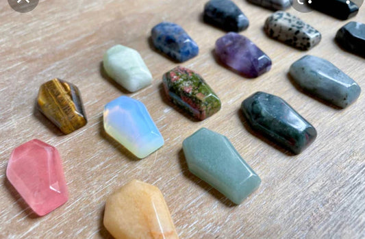 Mini Crystal Coffins