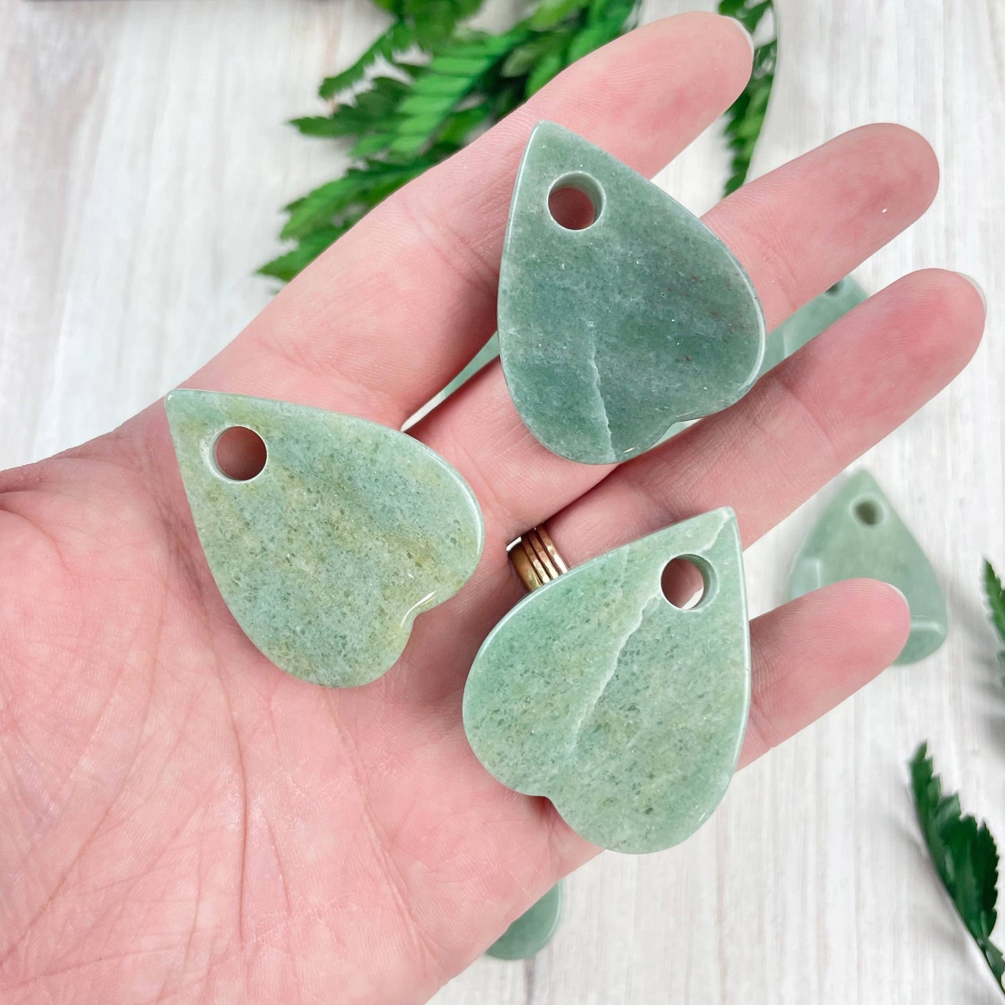 Gemstone Planchette Carving: Rose Quartz