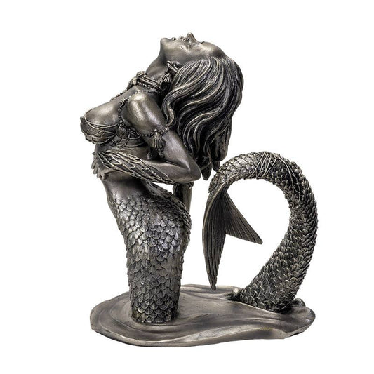 Silver Siren Statue