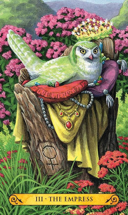 Tarot Of The Owls Mini Deck
