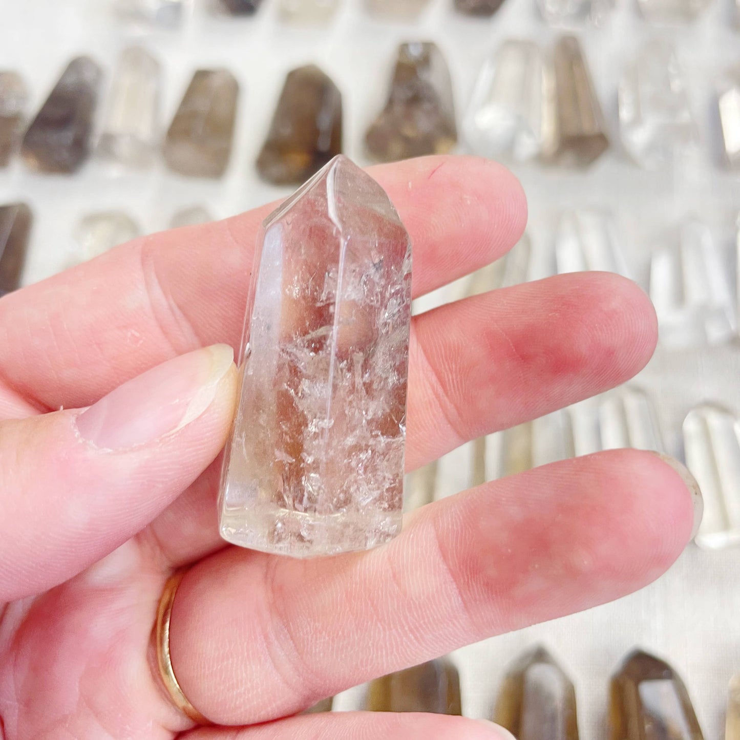 Mini Smoky Crystal Quartz Towers