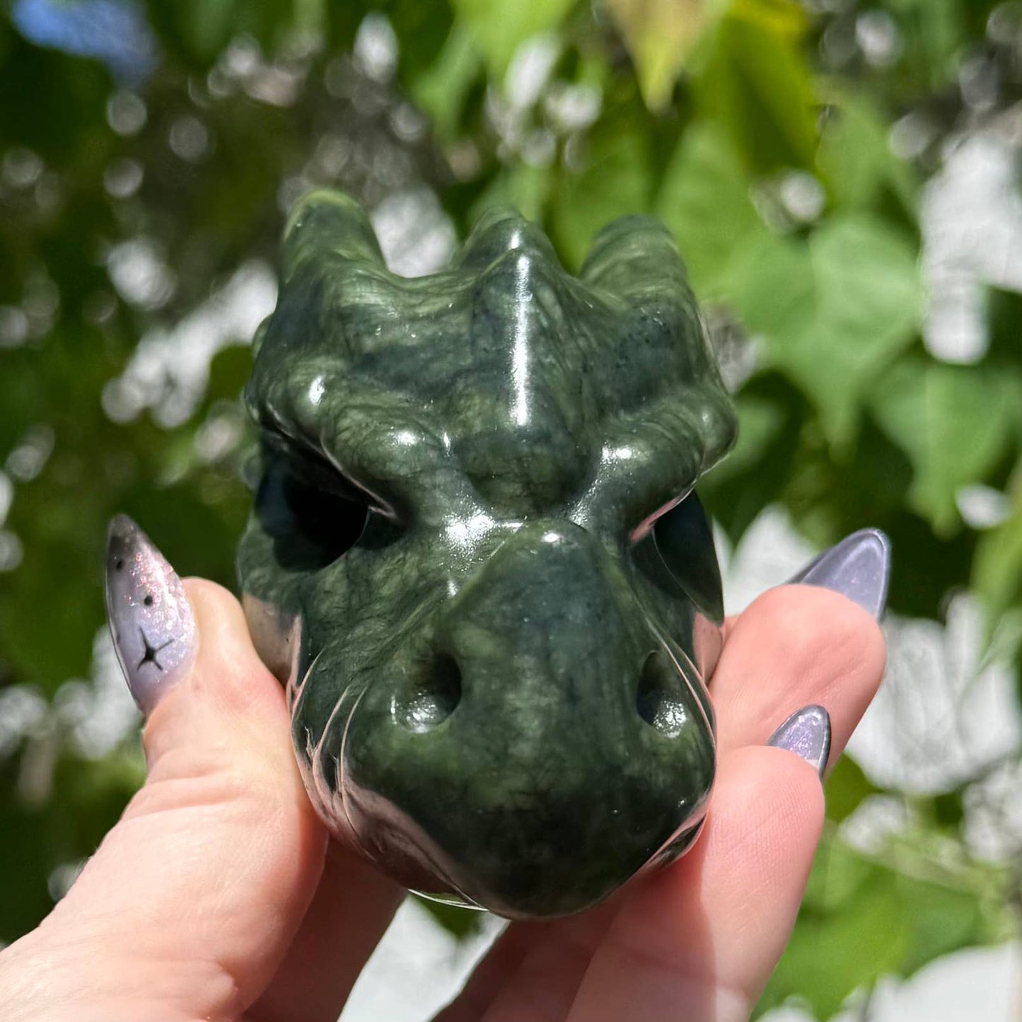Large Serpentine Dragon Head 