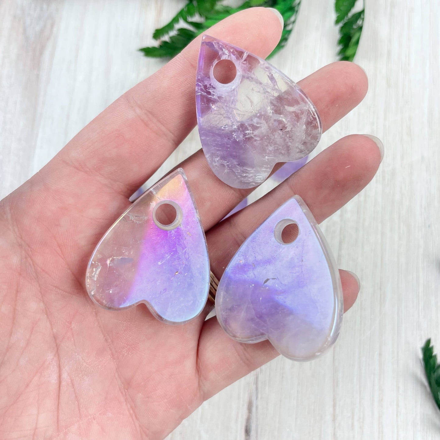 Gemstone Planchette Carving: Rose Quartz