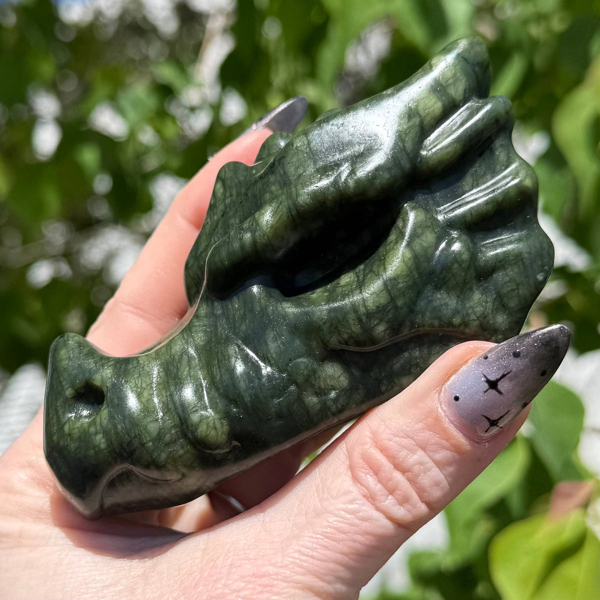 Large Serpentine Dragon Head 
