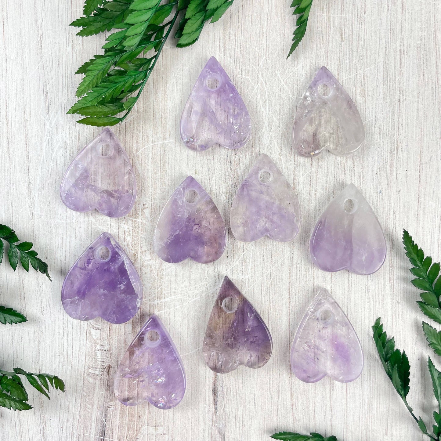 Gemstone Planchette Carving: Clear Quartz