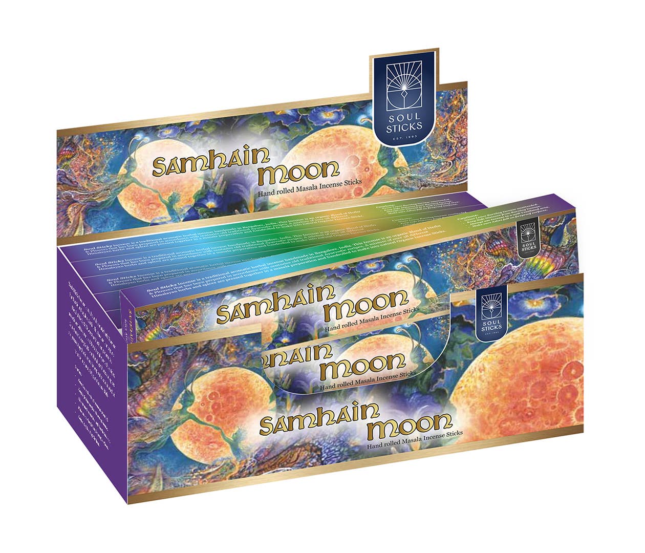 Masala Incense Sticks - Samhain Moon Soul Sticks
