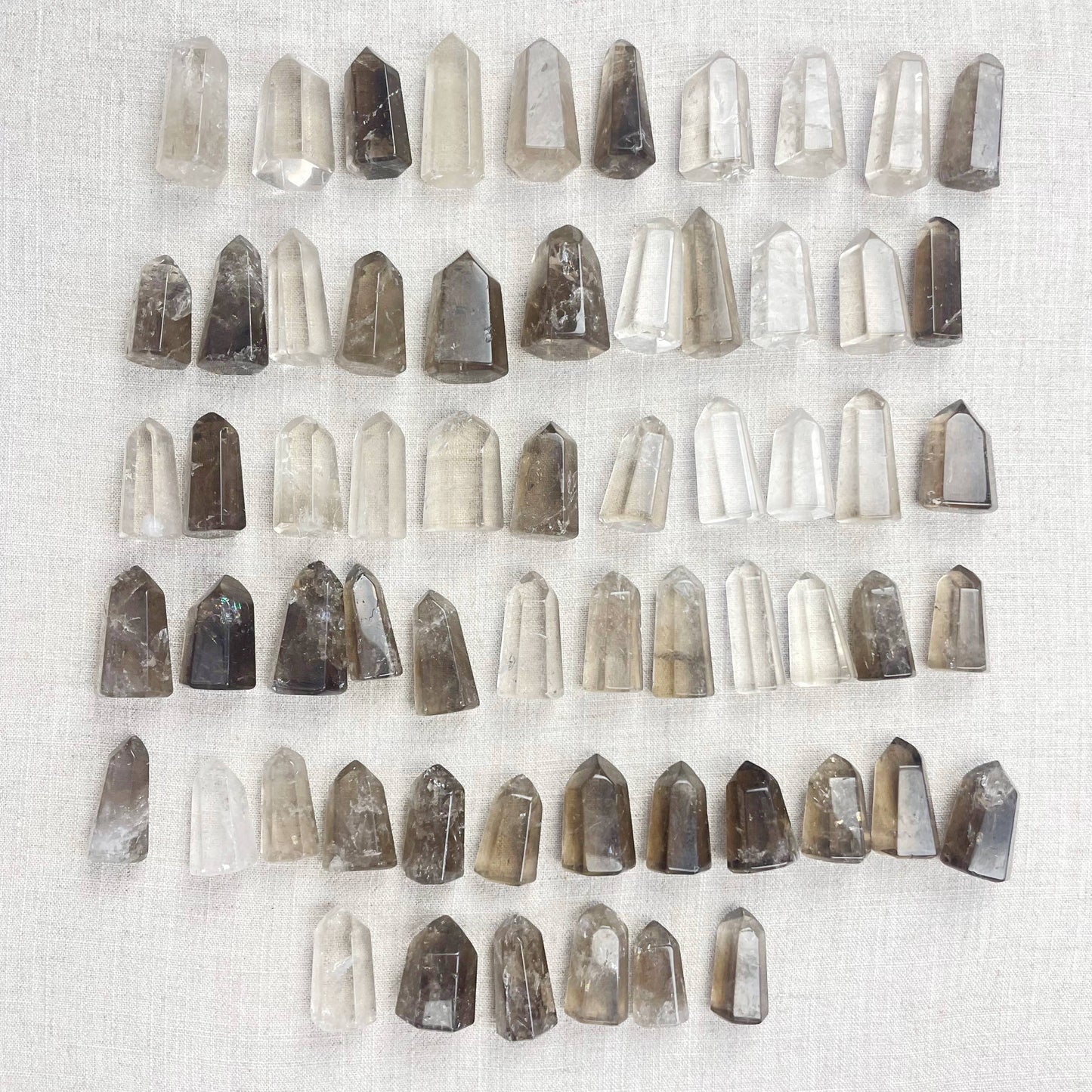 Mini Smoky Crystal Quartz Towers