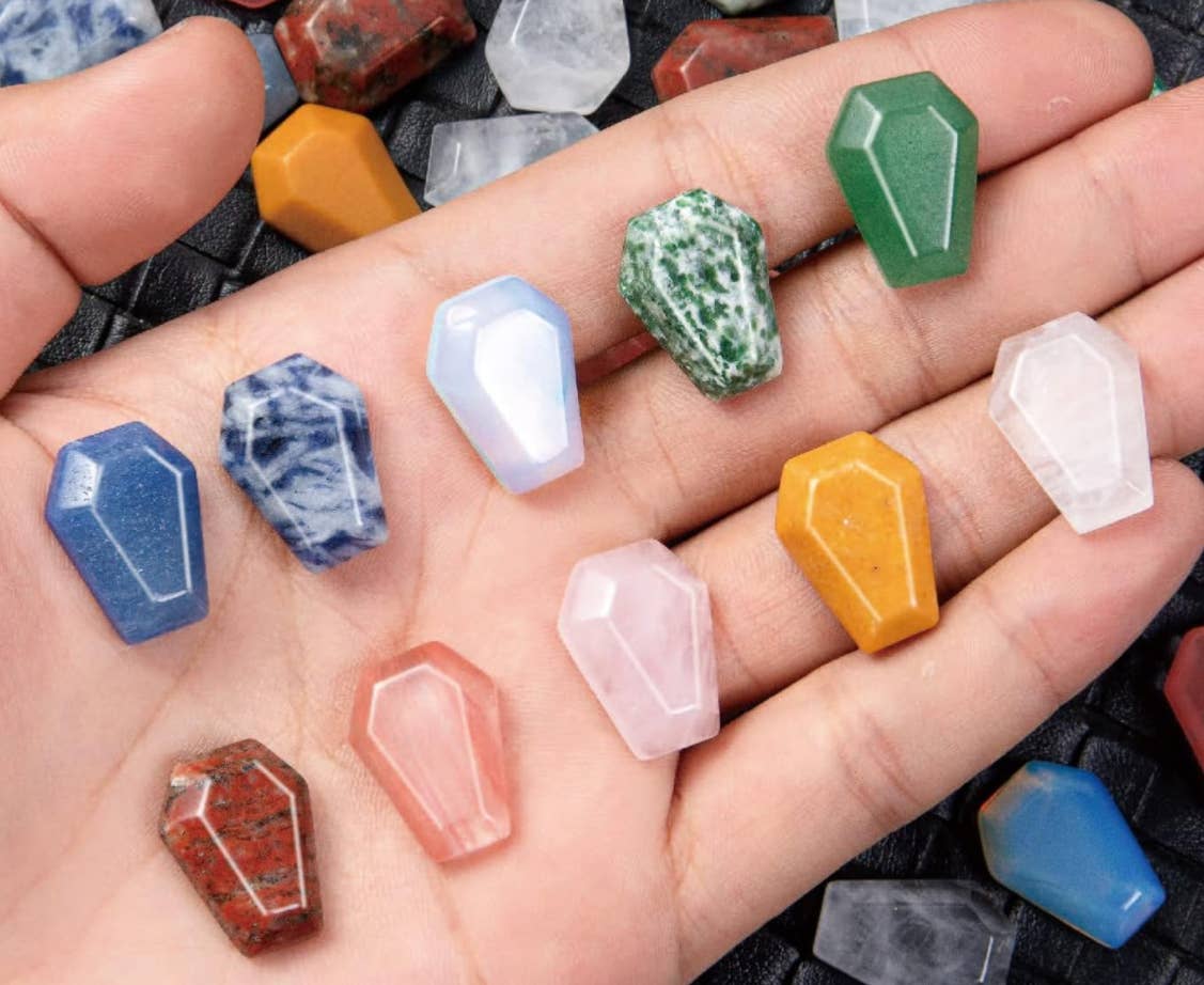 Mini Crystal Coffins