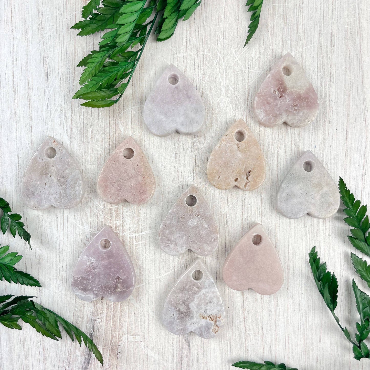 Gemstone Planchette Carving: Rose Quartz