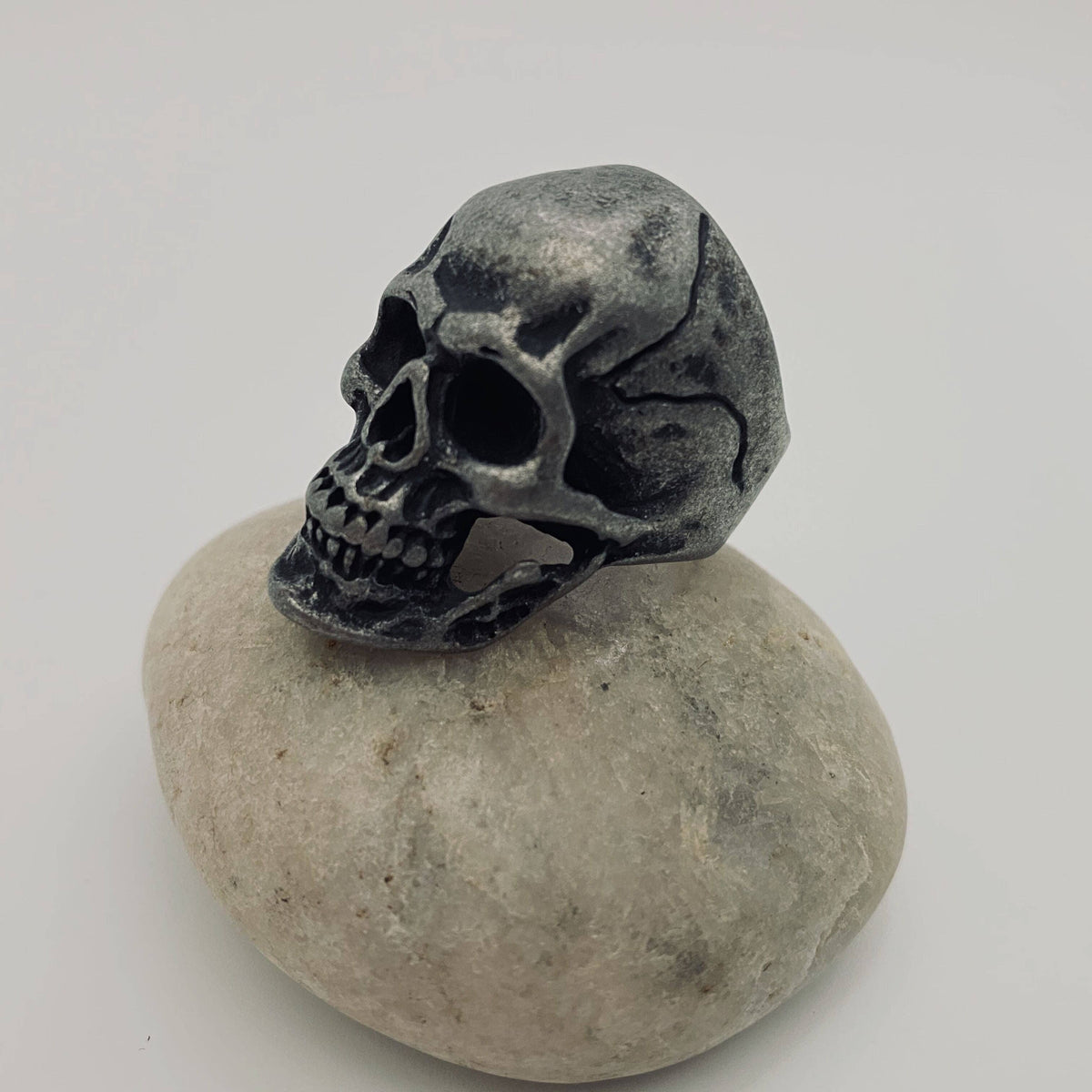 Mio Queena - MJ/MR/GT - High Quality Men's Stainless Steel Skull Rings: Style6 / 12#
