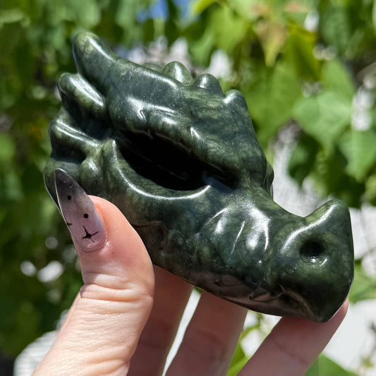 Large Serpentine Dragon Head 