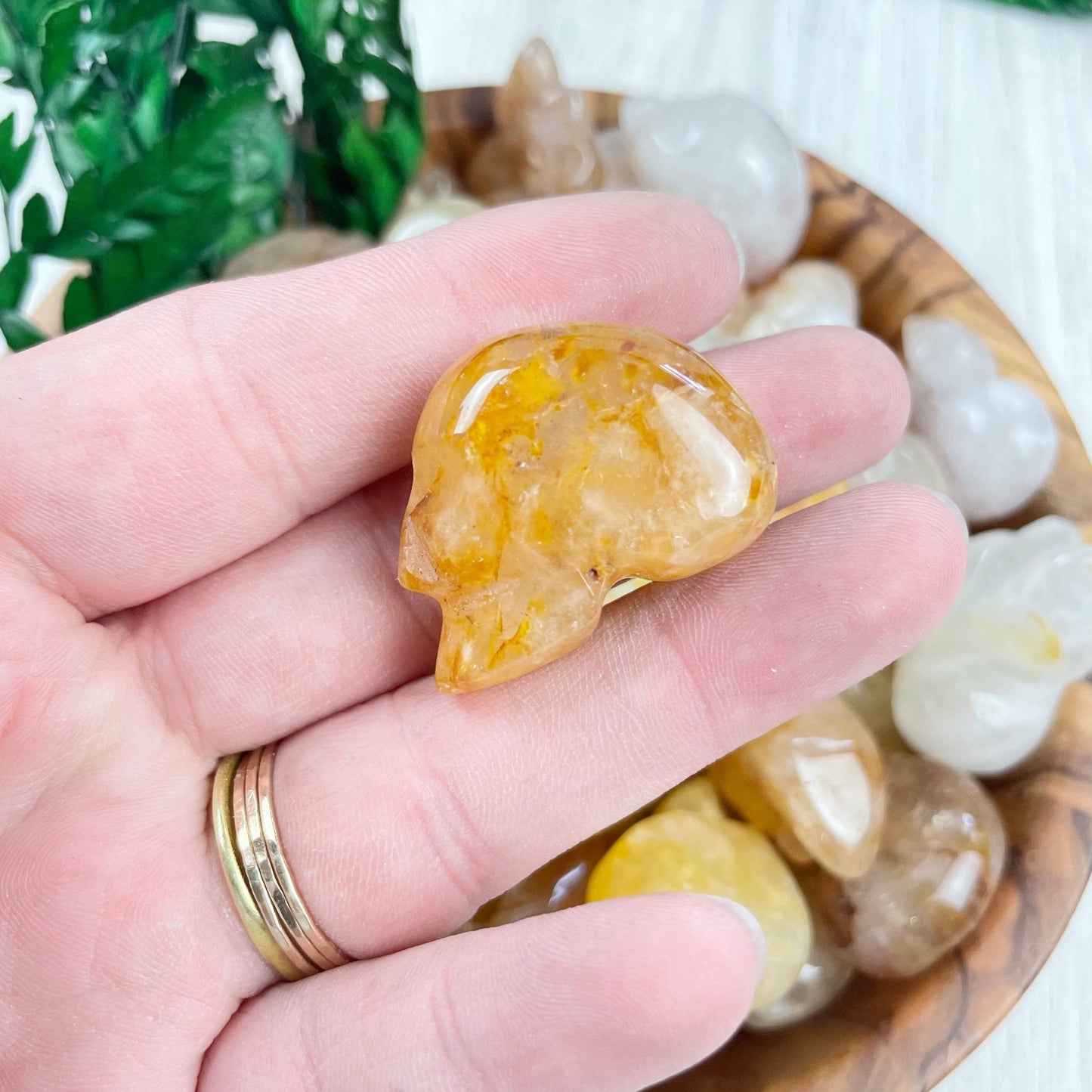 Mini Golden Healer Skull Tumble